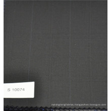 Polyester & Wool Plaid Check wool cashmere suit fabric designer fabric